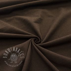 Tricot din bumbac dark mocha