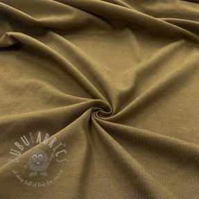 Tricot din bumbac golden brown