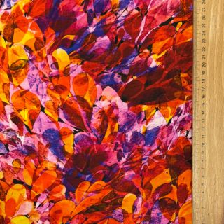 Tricot VISCOSE LYCRA HEAVY Watercolor Abstract design B digital print
