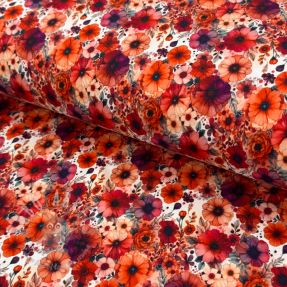 Tricot VISCOSE LYCRA HEAVY Cloe design A digital print