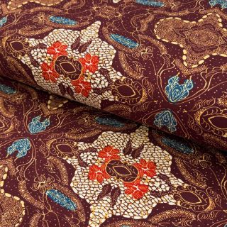 Tricot VISCOSE LYCRA HEAVY Batik design A digital print