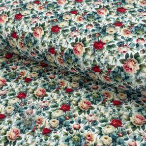 Tricot VISCOSE LYCRA HEAVY Iris design C digital print
