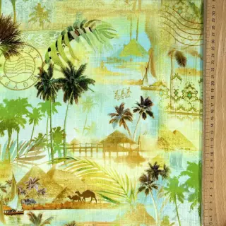 Viscoză cu in Egypt design A digital print