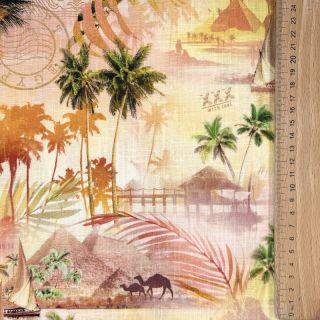 Viscoză cu in Egypt design B digital print