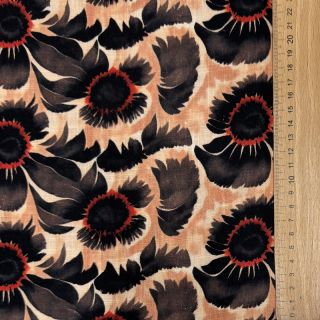 Viscoză cu in Sunlower design B digital print