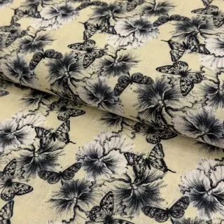 Viscoză cu in Hibiscus digital print