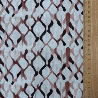 Viscoză cu in Ivy Diamonds design A digital print