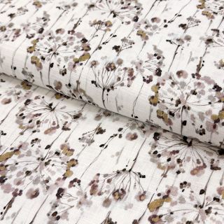 Viscoză cu in Agapanthus design D digital print