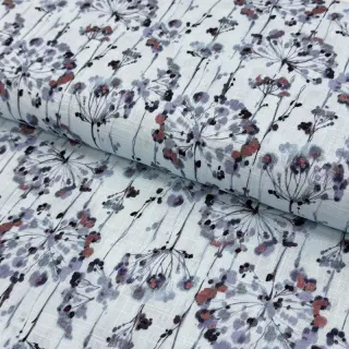 Viscoză cu in Agapanthus design B digital print