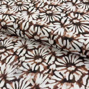 Viscoză cu in Dandelions digital print