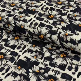 Viscoză cu in Daisy design A digital print