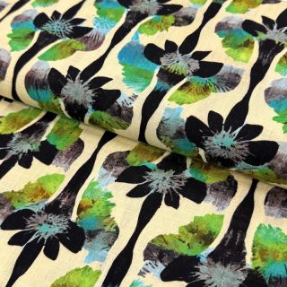 Viscoză cu in Artificial flower design A digital print