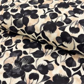 Viscoză cu in Lotus design B digital print