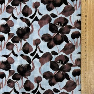 Viscoză cu in Lotus design A digital print