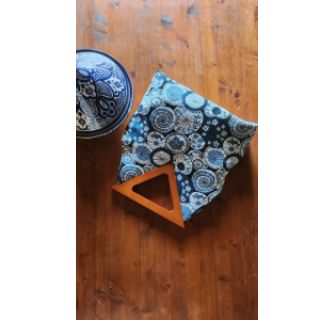 Țesătură decorativă jacquard Kusmi bleu