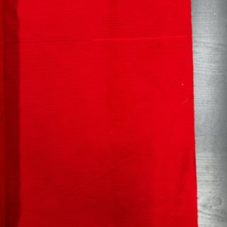 Catifea raiată 6W COTTON TOUCH red 2nd class
