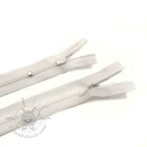 Fermoar ascuns cu ajustare 60 cm off white