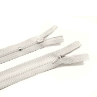 Fermoar ascuns cu ajustare 60 cm off white