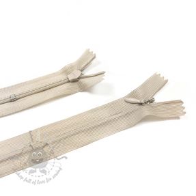 Fermoar ascuns nedetașabil 25 cm Sand