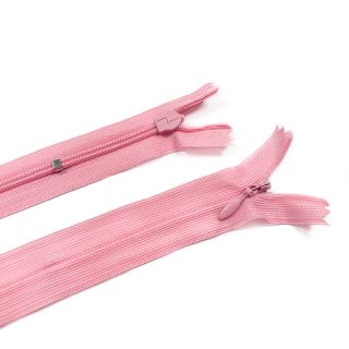 Fermoar ascuns nedetașabil 25 cm Pink