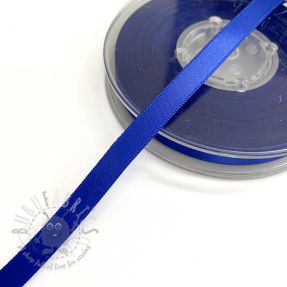 Panglică din satin reversibilă 9 mm cobalt