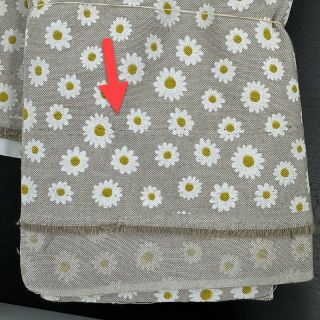 Țesătură decorativă Linenlook Daisy sweet garden 2nd class