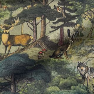 Țesătură decorativă Forest Heritage Art digital print