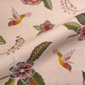 Țesătură decorativă Floral Kolibri Art digital print