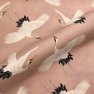 Țesătură decorativă Crane Bird Dream digital print