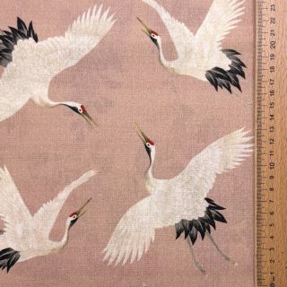 Țesătură decorativă Crane Bird Dream digital print