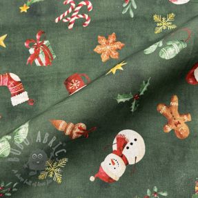 Țesătură din bumbac Cosy Warm Xmas