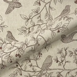 Țesătură decorativă Linenlook premium Branch Bird Song