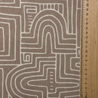 Țesătură decorativă Linenlook premium Curve Maze Line