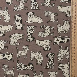 Țesătură decorativă Linenlook premium Dog Wildlife Art