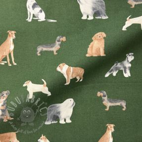 Țesătură decorativă premium Dog Breed Mix