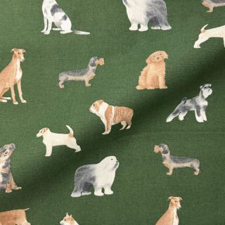 Țesătură decorativă premium Dog Breed Mix