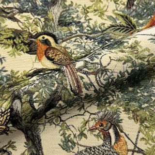 Țesătură decorativă GOBELIN PREMIUM Bird Heritage Forest