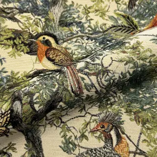 Țesătură decorativă GOBELIN PREMIUM Bird Heritage Forest