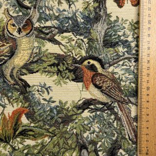 Țesătură decorativă GOBELIN PREMIUM Bird Heritage Forest