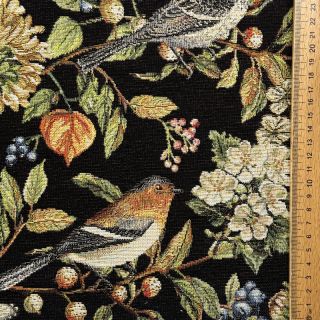Țesătură decorativă GOBELIN PREMIUM Paradise Bird Flora