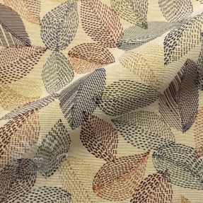 Țesătură decorativă GOBELIN PREMIUM Stitch Sketch Leaf