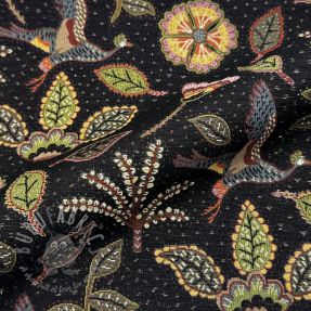 Țesătură decorativă GOBELIN PREMIUM Primal Birdscape Art design A