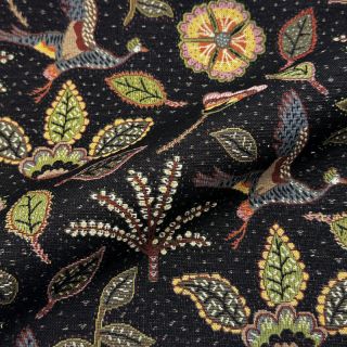 Țesătură decorativă GOBELIN PREMIUM Primal Birdscape Art design A