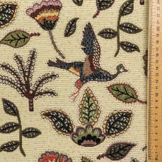 Țesătură decorativă GOBELIN PREMIUM Primal Birdscape Art design B