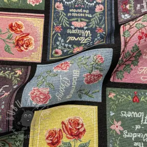 Țesătură decorativă GOBELIN PREMIUM Library Book Cover