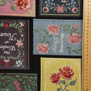 Țesătură decorativă GOBELIN PREMIUM Library Book Cover