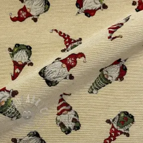 Țesătură decorativă GOBELIN PREMIUM Tomte Holiday Joy
