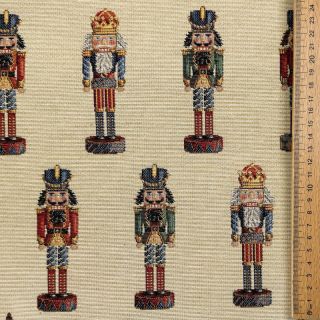 Țesătură decorativă GOBELIN PREMIUM Xmas Nutcracker