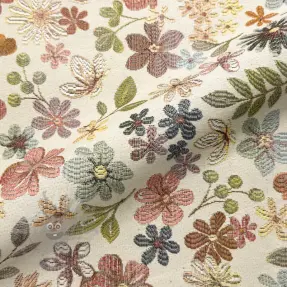 Țesătură decorativă GOBELIN PREMIUM Indian Daisy Tapestry