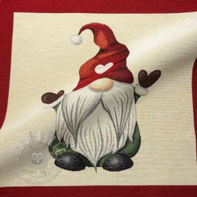 Țesătură decorativă GOBELIN PREMIUM Tomte joyful Wishes PANEL